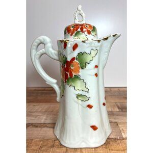 Vintage Porcelain Chocolate/Tea Pot